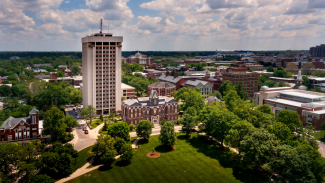 POT and Main Building Aerial View